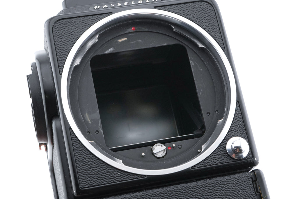 Hasselblad 553ELX (Black, 10221) + Waist Level Finder (New / Black, 42323) + Acute Matte Focusing Screen (42165)