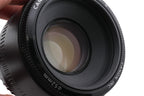 Canon 50mm f1.8 II
