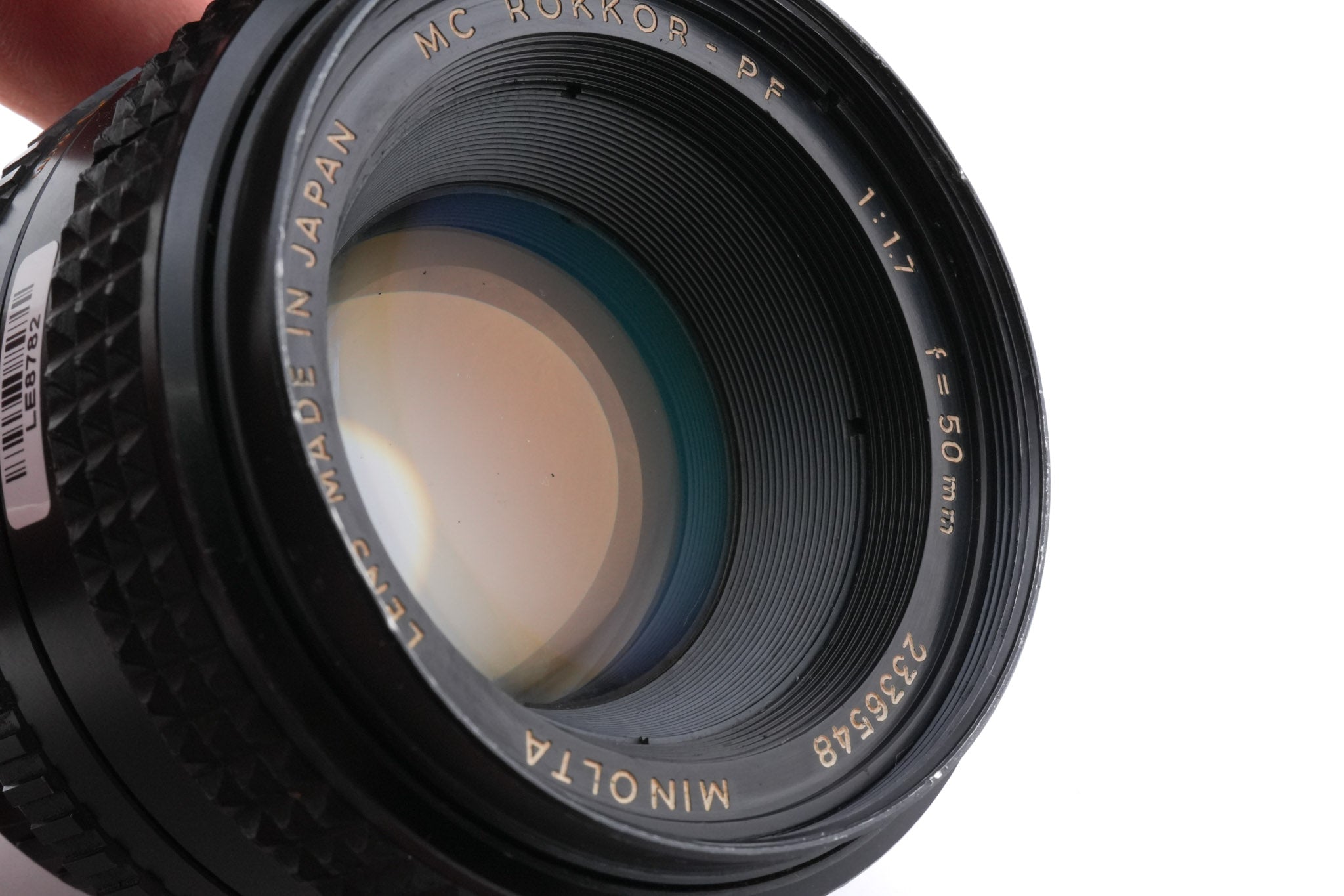Minolta 50mm f1.7 MC Rokkor-PF