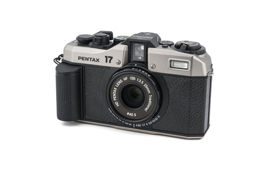 Pentax 17 half frame camera front right view