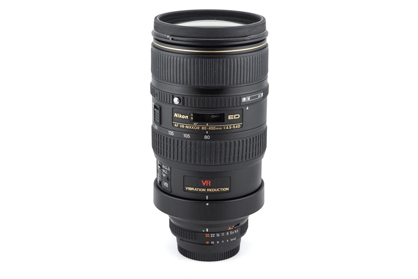 Nikon 80-400mm f4.5-5.6 D ED VR AF Nikkor - Lens