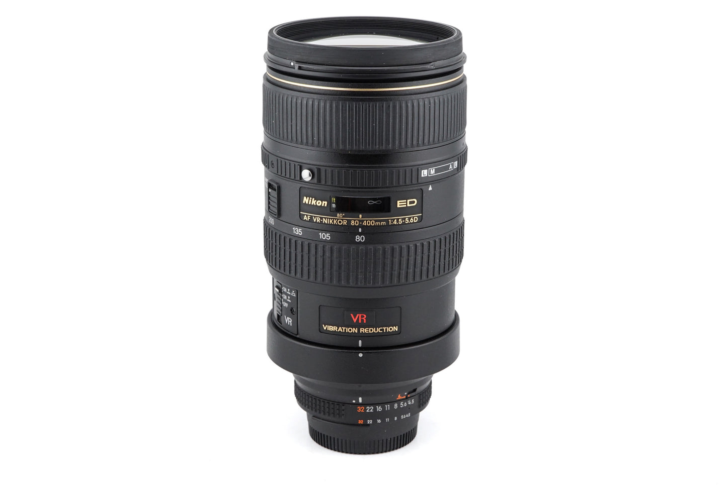 Nikon 80-400mm f4.5-5.6 AF VR-Nikkor D ED - Lens