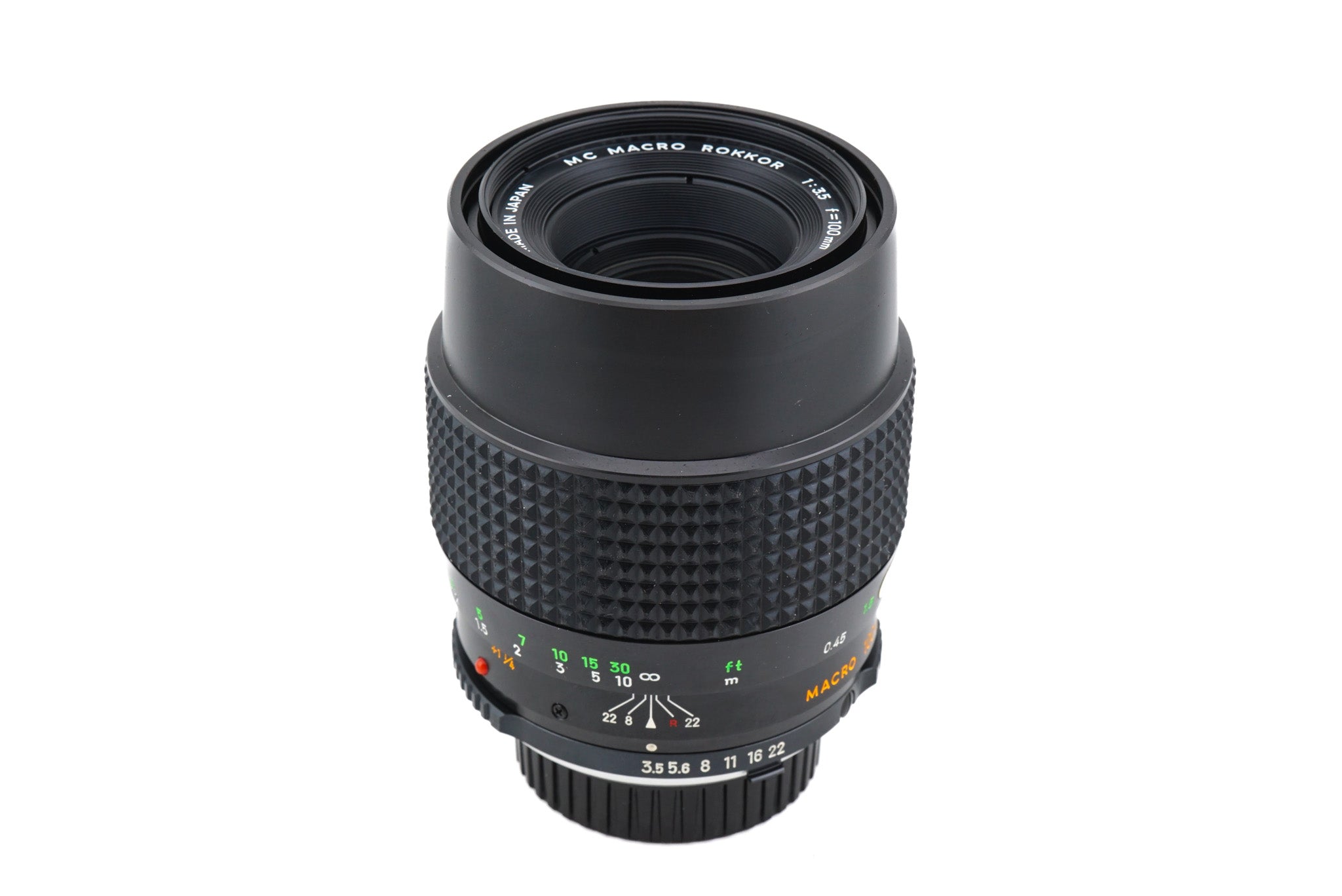 Minolta 100mm f3.5 MC Makro-Rokkor - Lens
