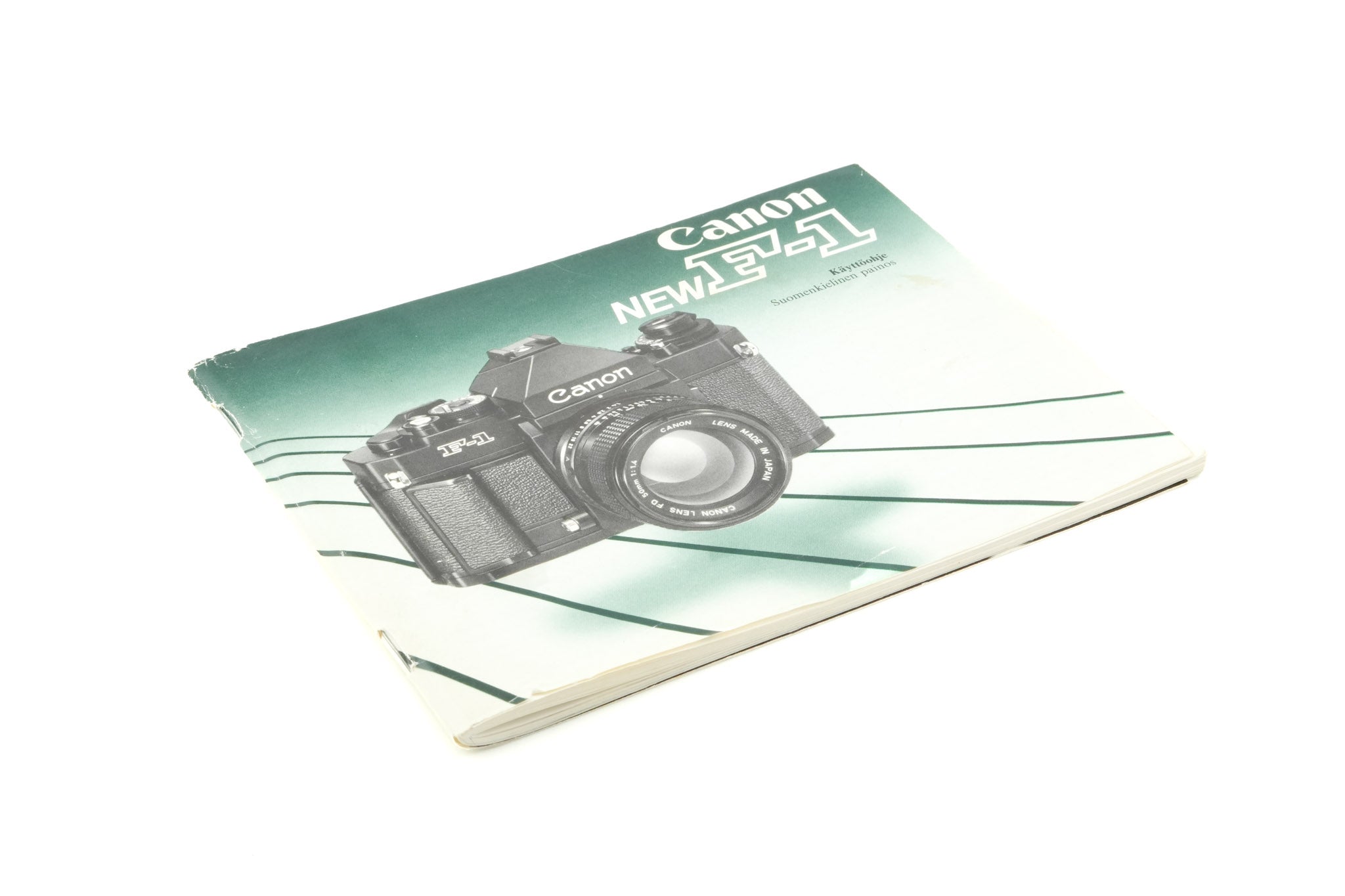 Canon New F-1 Instructions - Accessory