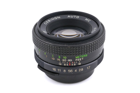 Cosina 50mm f1.7 Cosinon Auto MC - Lens