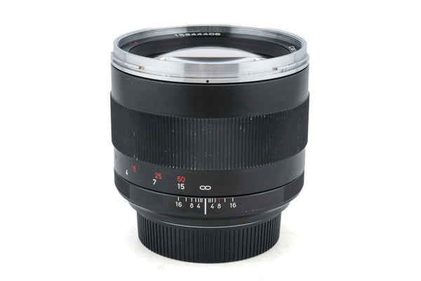 Carl Zeiss 85mm f1.4 Planar T* ZE - Lens – Kamerastore