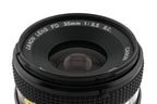 Canon 35mm f3.5 S.C.
