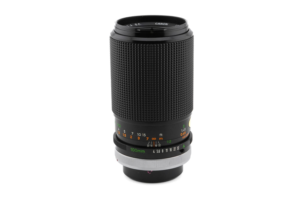 Canon 100mm f4 Macro S.C.