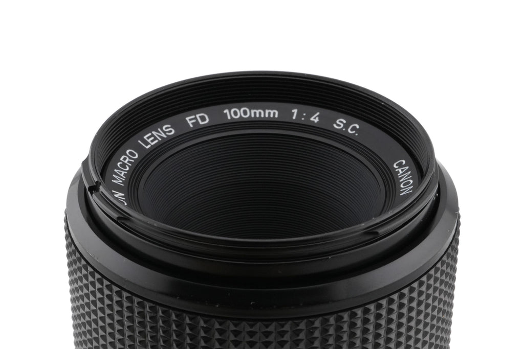 Canon 100mm f4 Macro S.C.