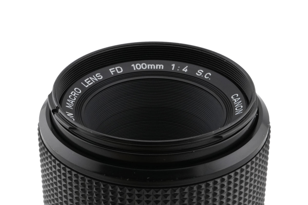 Canon 100mm f4 Macro S.C.