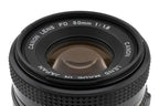Canon 50mm f1.8 FDn