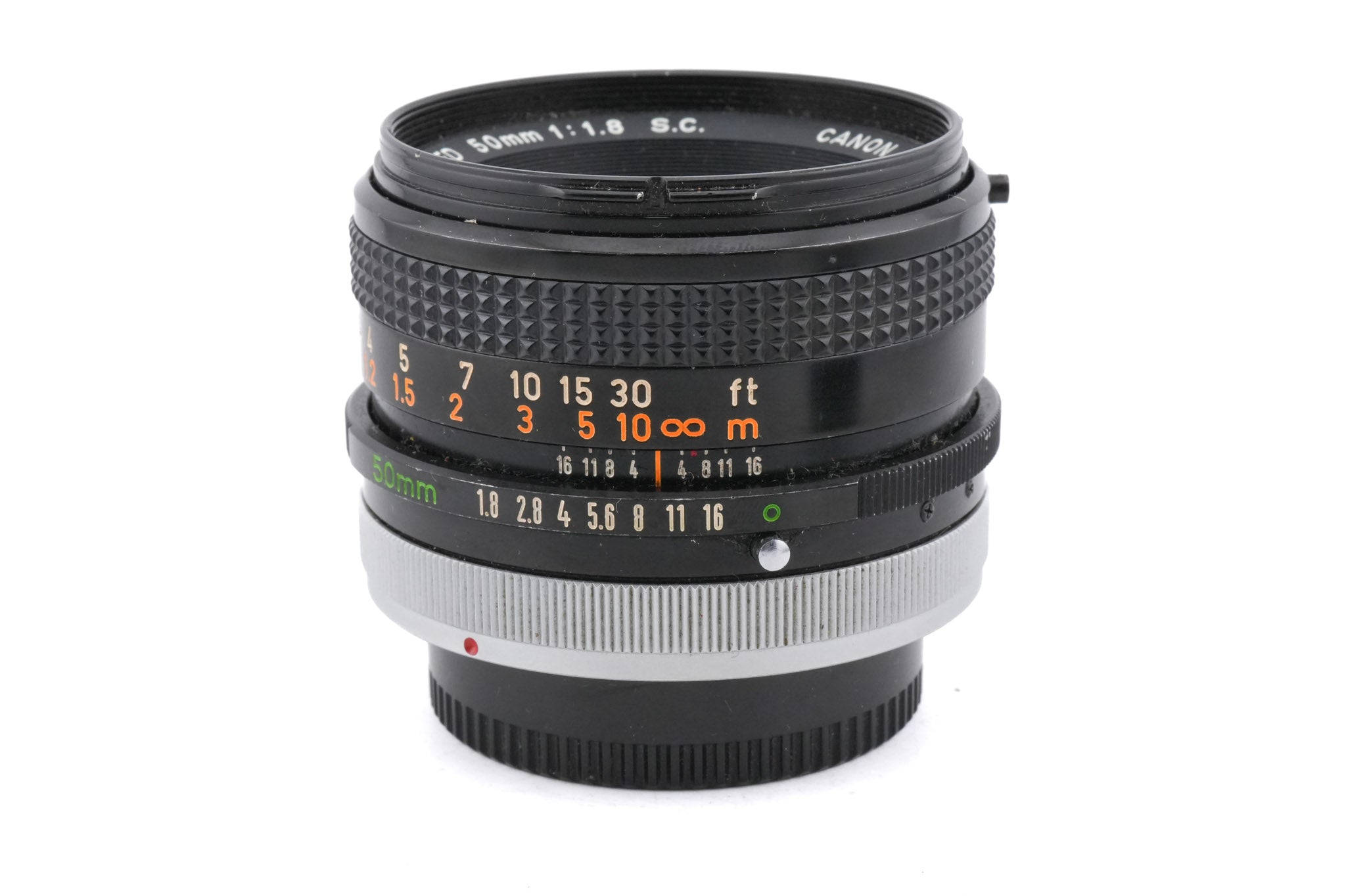 Canon 50mm f1.8 S.C.