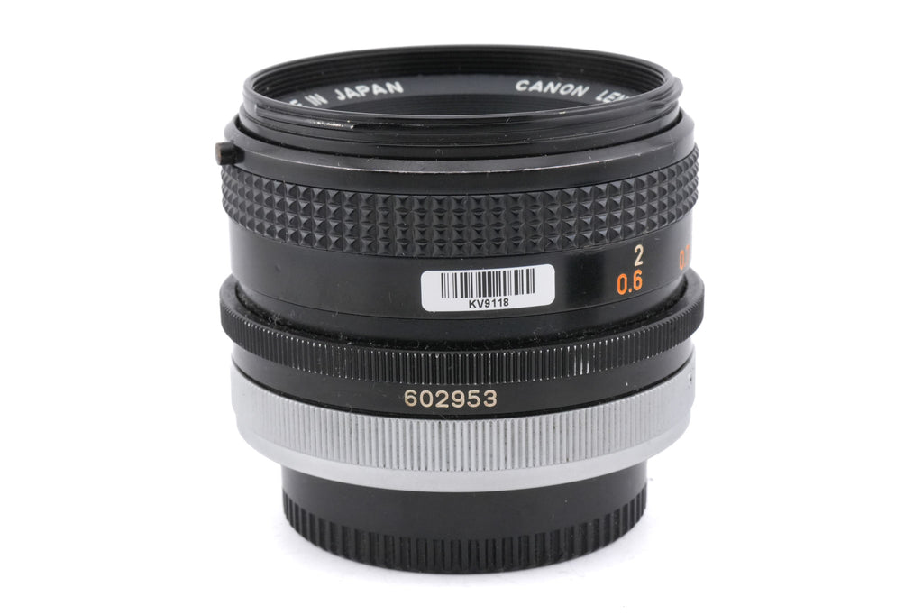 Canon 50mm f1.8 S.C.