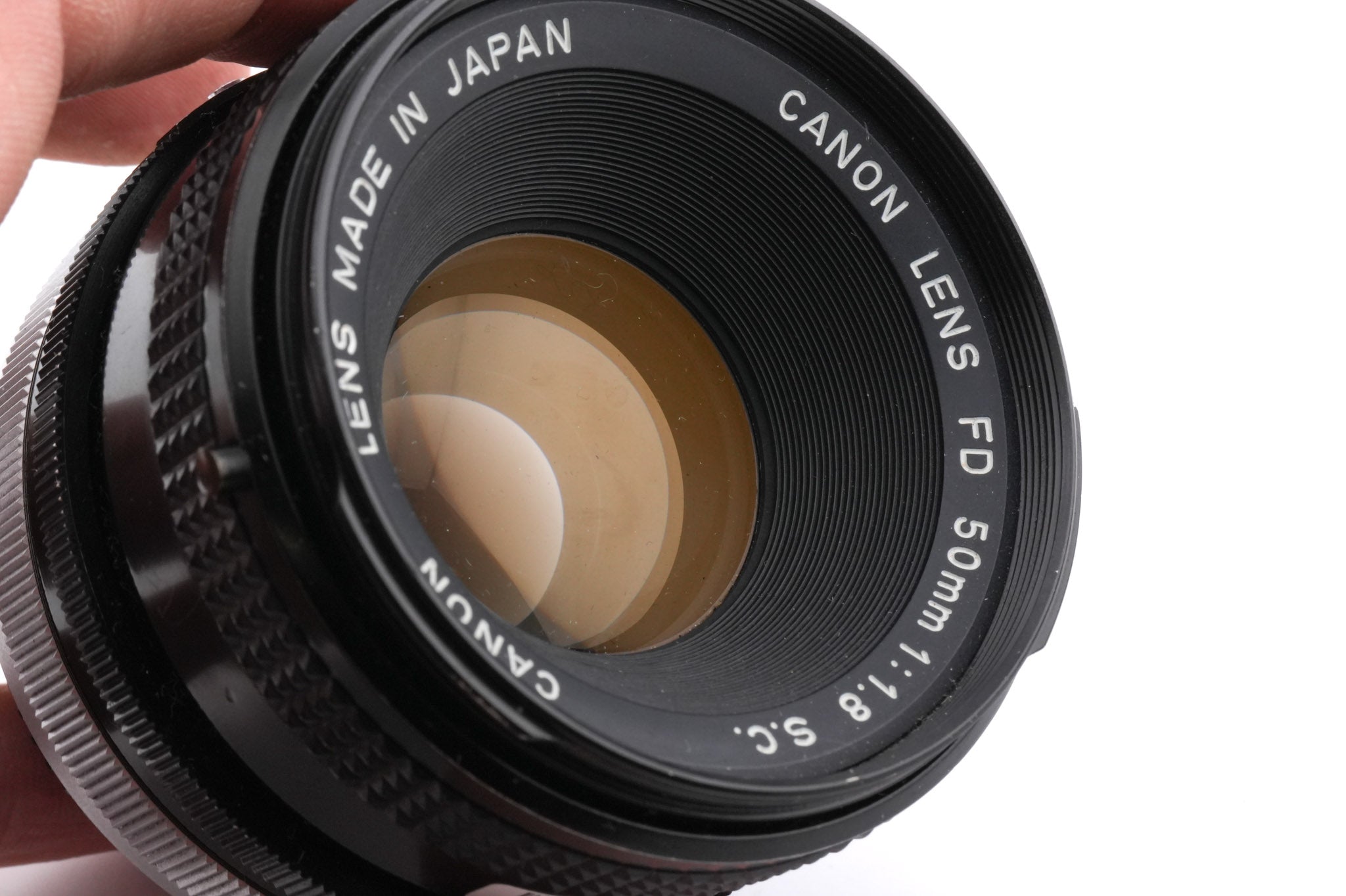 Canon 50mm f1.8 S.C.