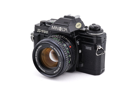 Minolta X-700 + 50mm f1.4 MD Rokkor