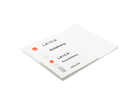 Leica Z2X Instructions
