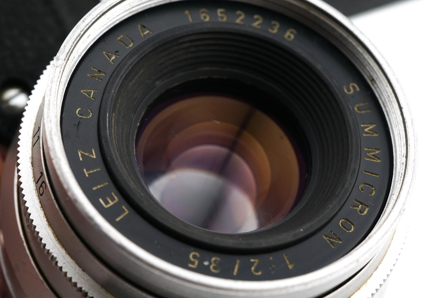 Leica 35mm f2 Summicron (Type I, Goggles) (8-Element) (Silver, SAMWO / 11108)