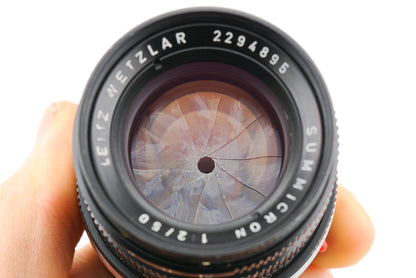 Leica 50mm f2 Summicron Rigid (Type 2)