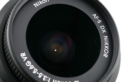Nikon D60 + 18-55mm f3.5-5.6 AF-S Nikkor G VR