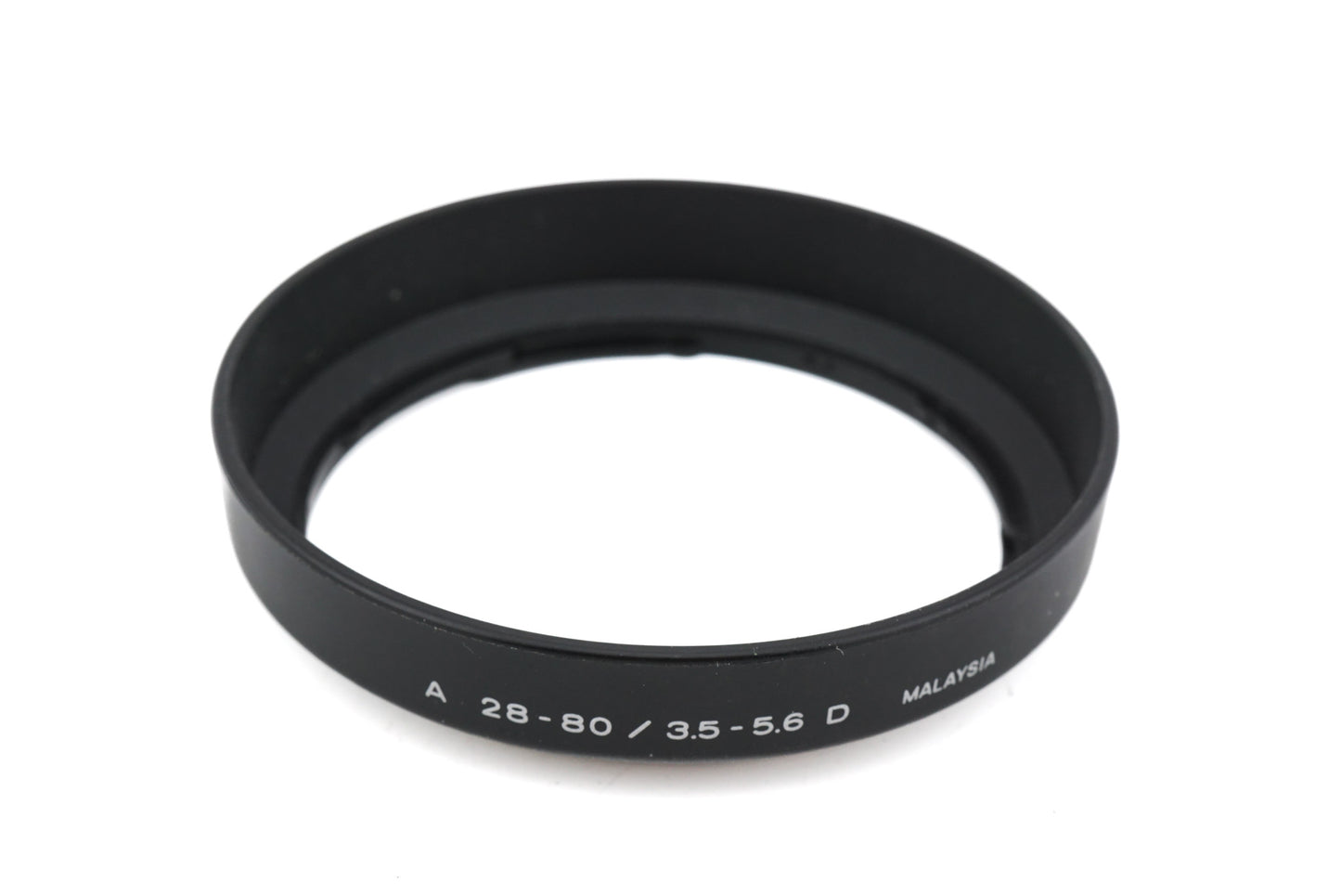 Minolta Plastic Lens Hood for 28-80mm 3.5-5.6 D