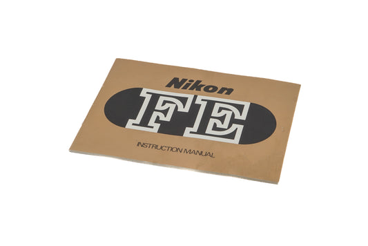 Nikon FE Instruction Manual
