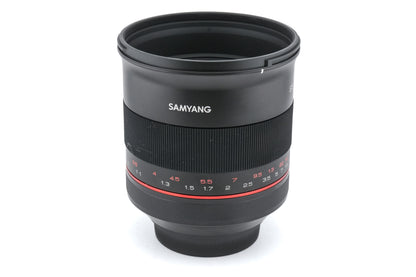 Samyang 85mm f1.2 XP