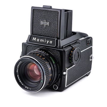Mamiya M645 1000S + 645 Waist Level Finder  + 80mm f2.8 Sekor C