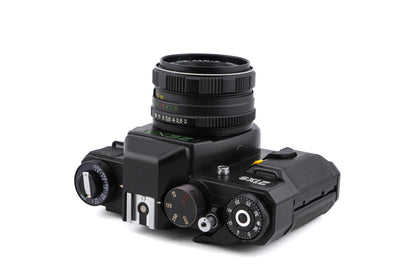 Zenit 21XS + 58mm f2 Helios-44M-6 MC