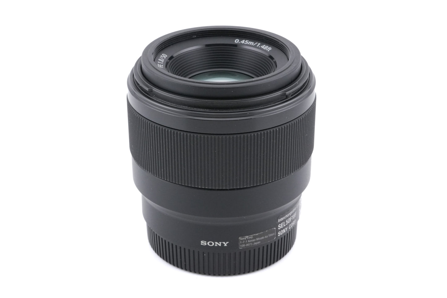 Sony 50mm f1.8 FE