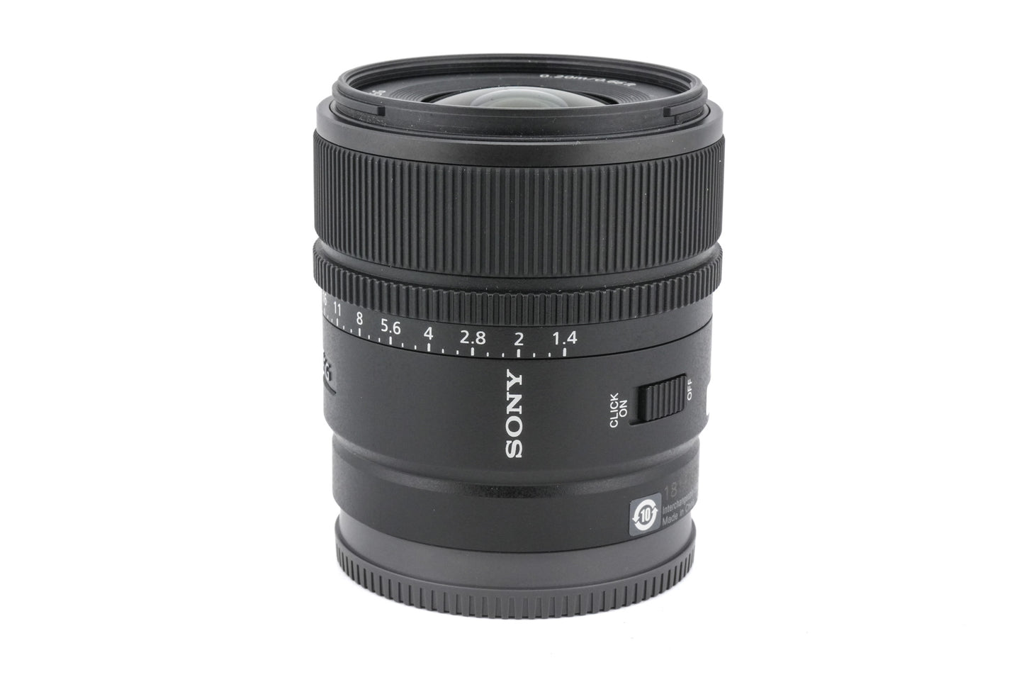 Sony 15mm f1.4 G