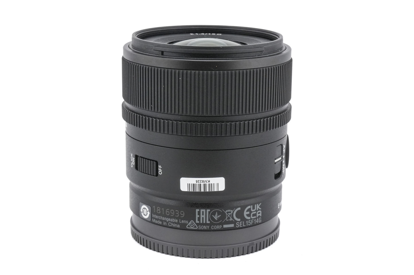 Sony 15mm f1.4 G