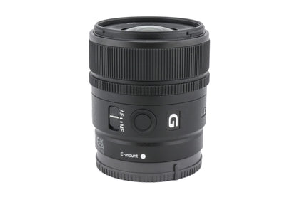 Sony 15mm f1.4 G