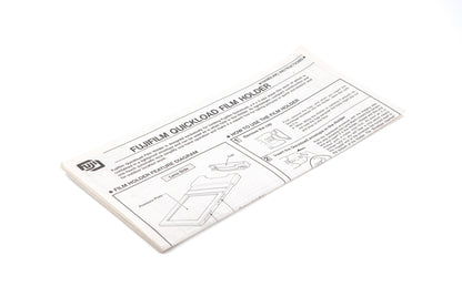 Fujifilm QuickLoad Film Holder 4x5