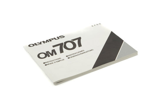 Olympus OM707 Instructions