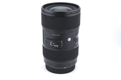 Sigma 18-35mm f1.8 DC HSM Art