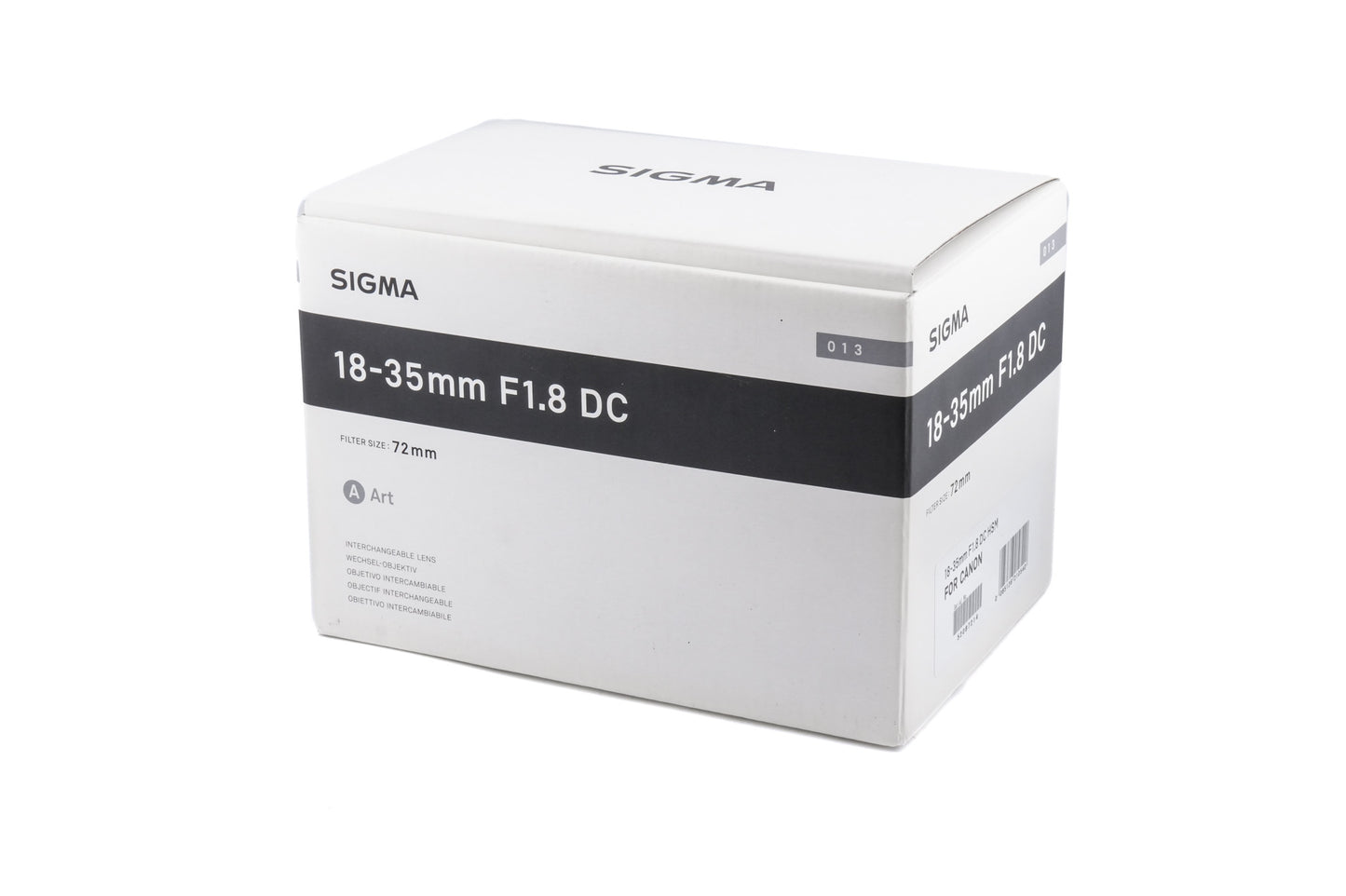 Sigma 18-35mm f1.8 DC HSM Art