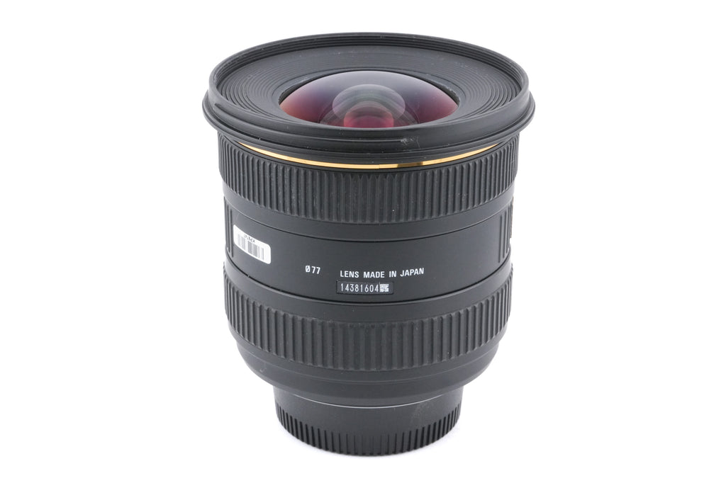 Sigma 10-20mm f4-5.6 EX DC HSM