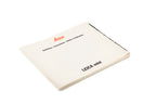 Leica Mini Instructions