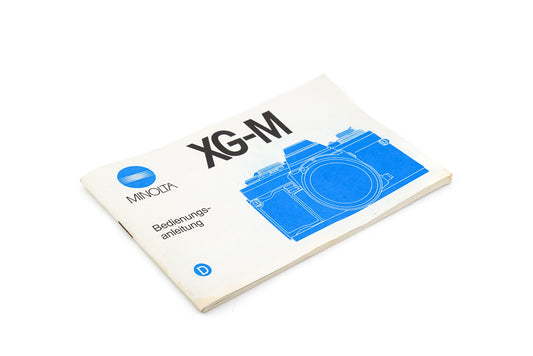 Minolta XG-M Owner's Manual