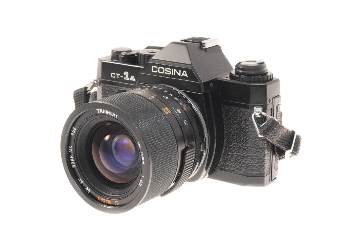 Cosina CT-1A + 35-70mm f3.5 CF Macro BBAR MC (17A)