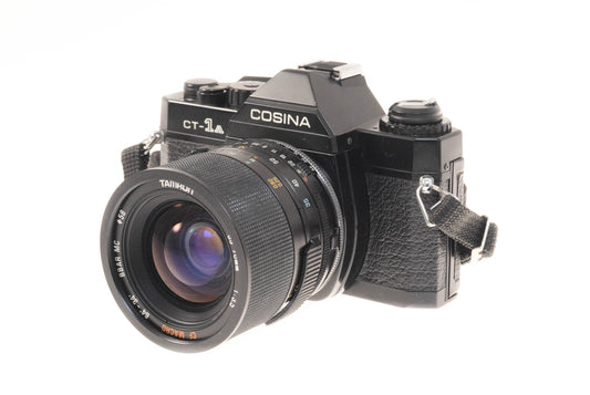 Cosina CT-1A + 35-70mm f3.5 CF Macro BBAR MC (17A)