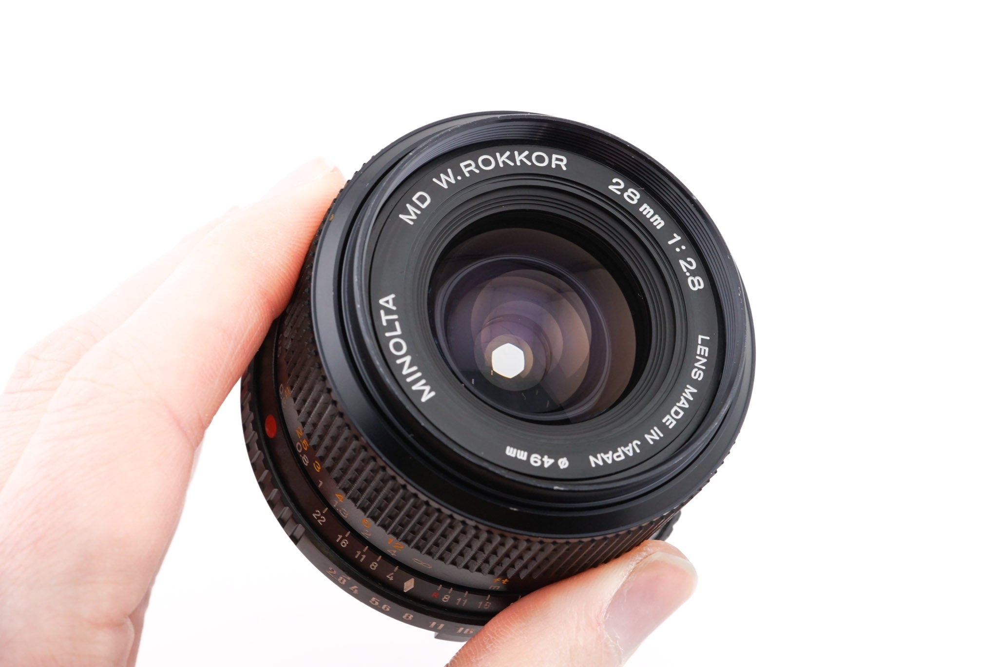 Minolta 28mm f2.8 MD W.Rokkor – Kamerastore