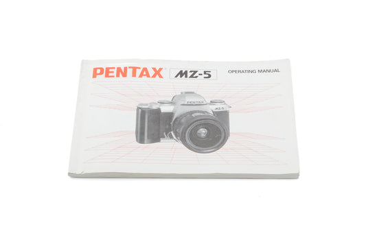 Pentax MZ-5 Instructions