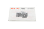 Pentax MZ-5 Instructions