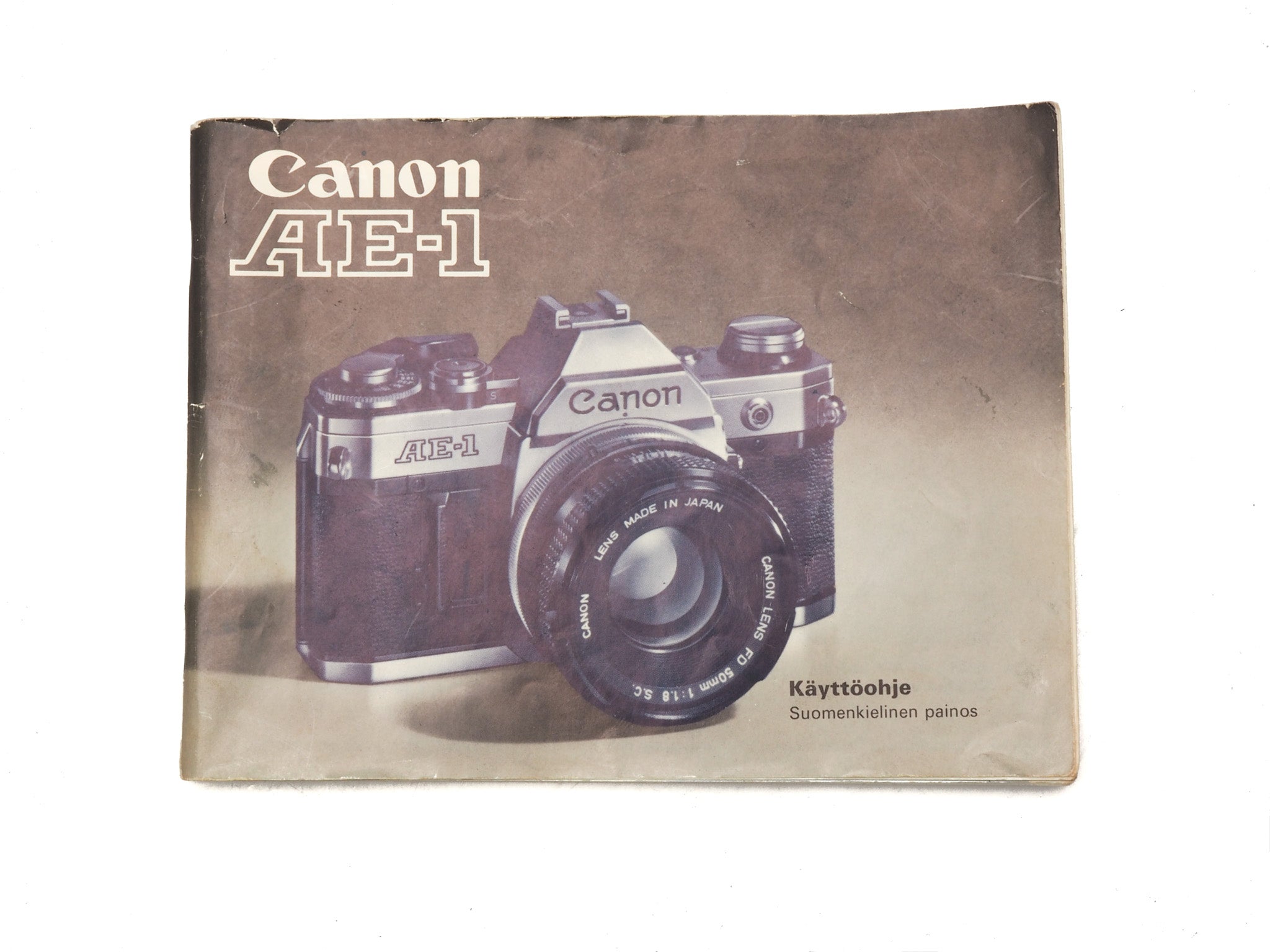 Canon AE-1 Instructions