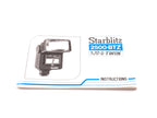Starblitz 2500BTZ Mini Twin Instructions