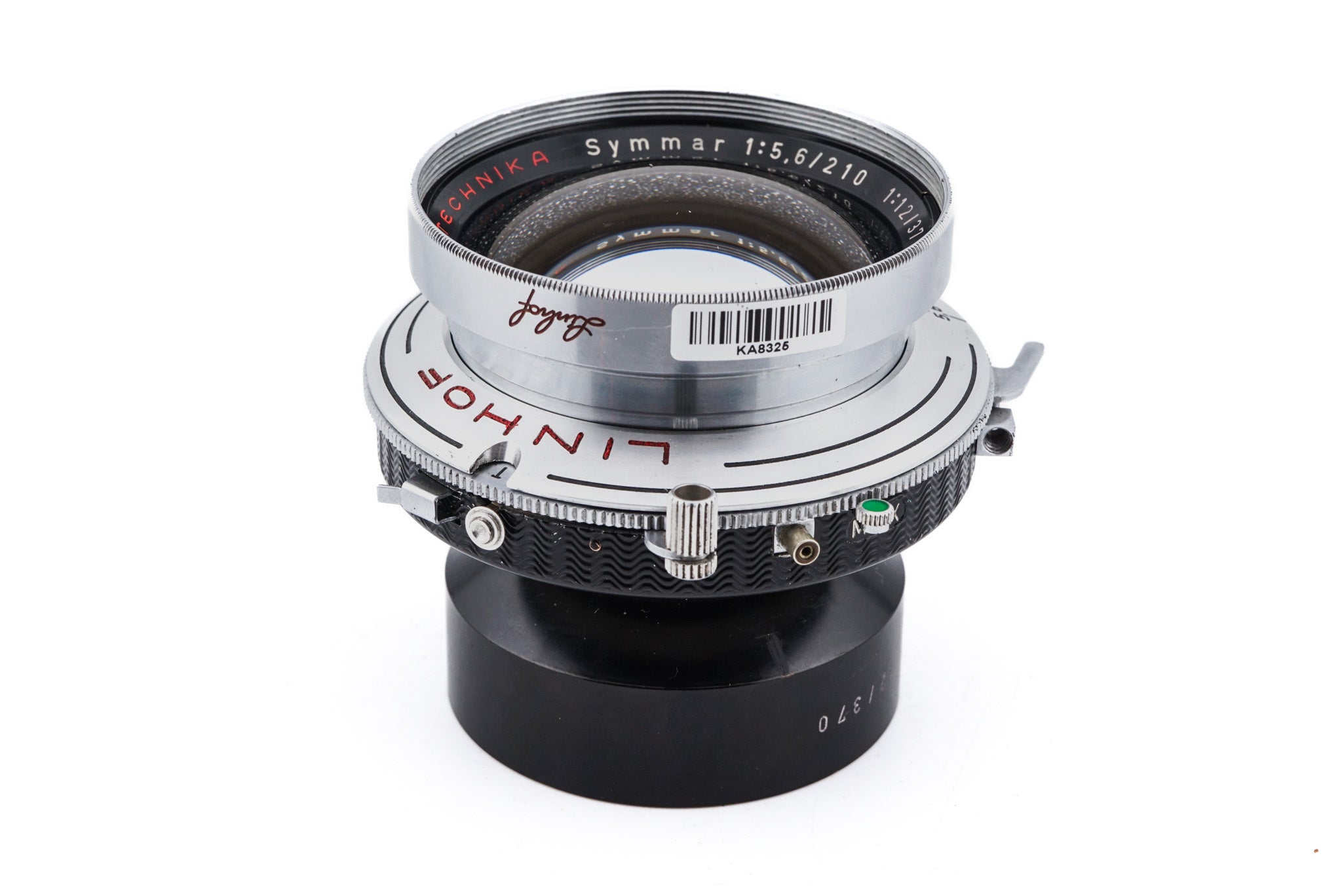 Schneider-Kreuznach 210mm f5.6 Symmar (Shutter) – Kamerastore