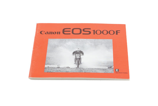 Canon EOS 1000F Instructions
