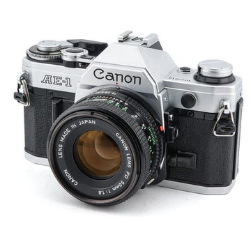 Canon AE-1 + 50mm f1.8 FDn