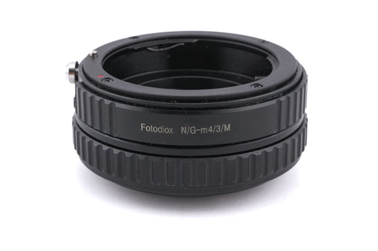 Fotodiox Nikon F(G) - Micro Four Thirds (NIK(G)-M4/3) Pro Adapter